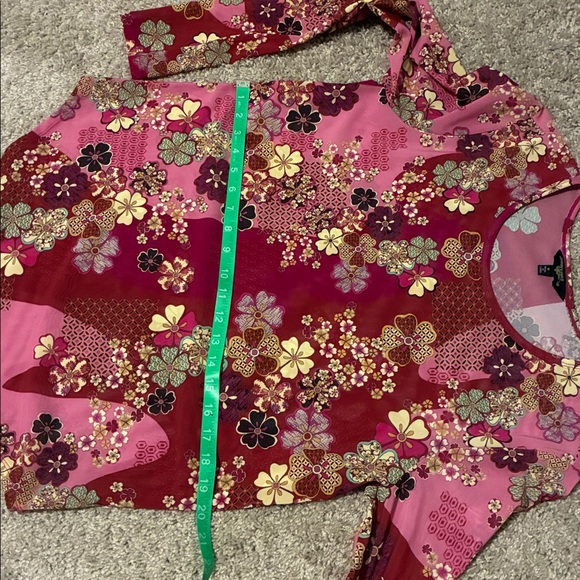 Johnny Was Multicolor Floral Blouse - Picture 7 of 8